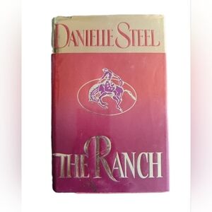Danielle Steel 'The Ranch' Red Coffee Table Book